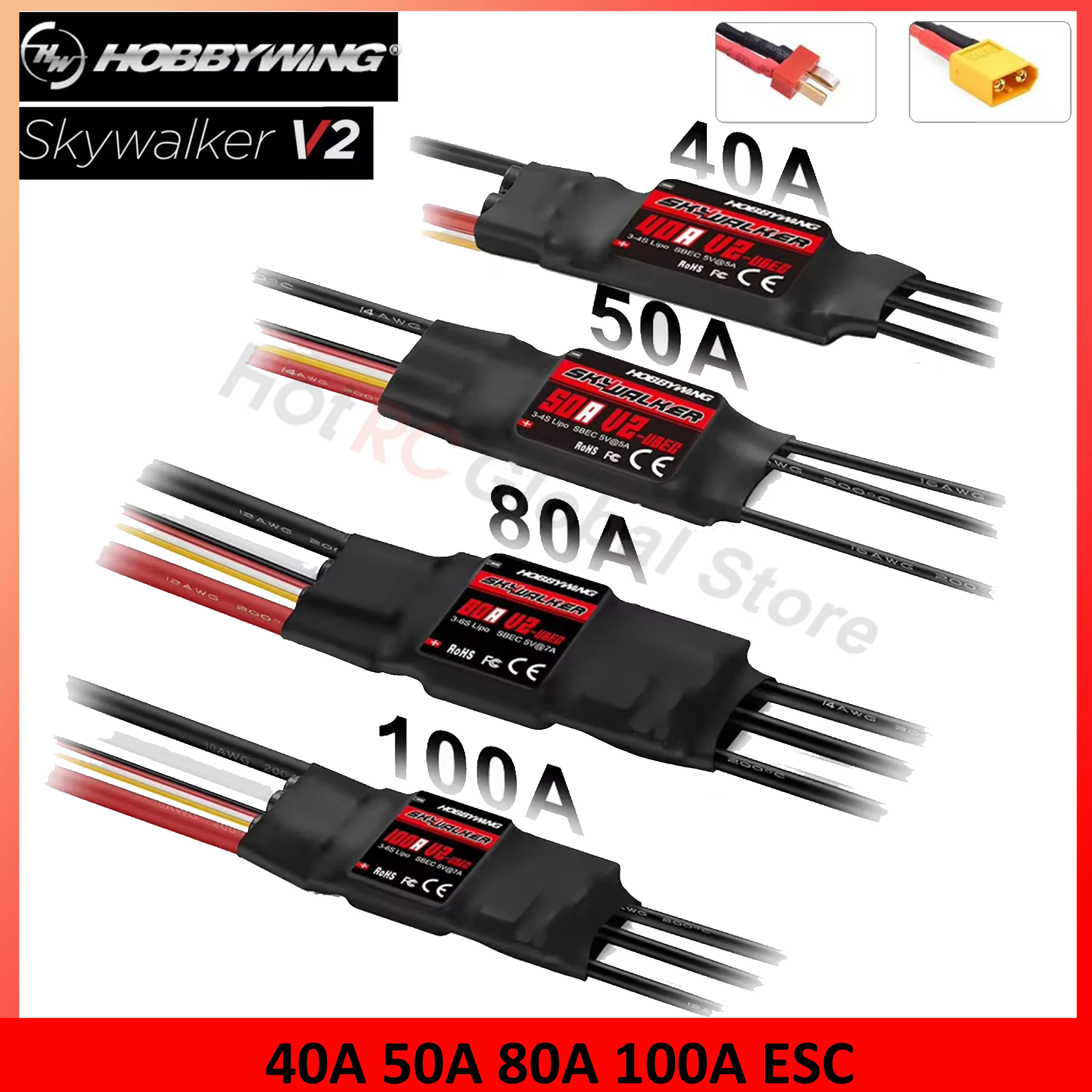HOBBYWING Skywalker V2 Series  - Drone Racing Motor 评论和价格