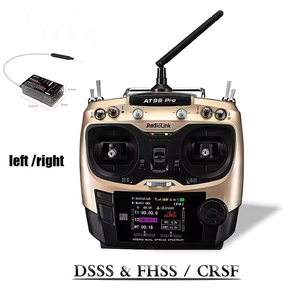 Radiolink AT9SPro 12CH 2.4G DS - Drone Racing Transmitter 评论和价格